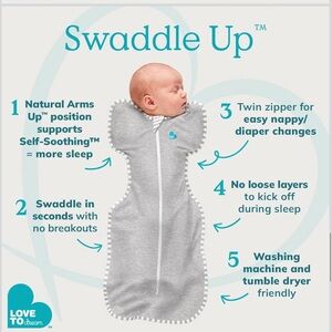 Love to Dream Swaddle in Gray